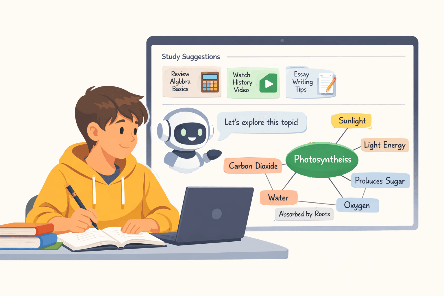 AI-powered education tools helping students learn more effectively with personalized recommendations